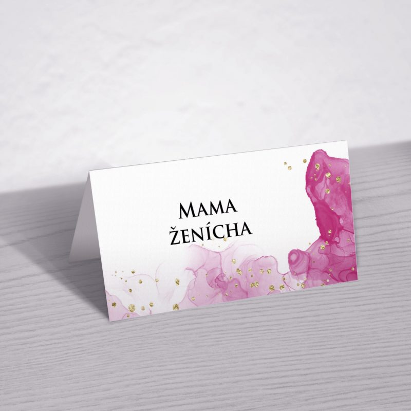 Menovka na stôl - Creative Design